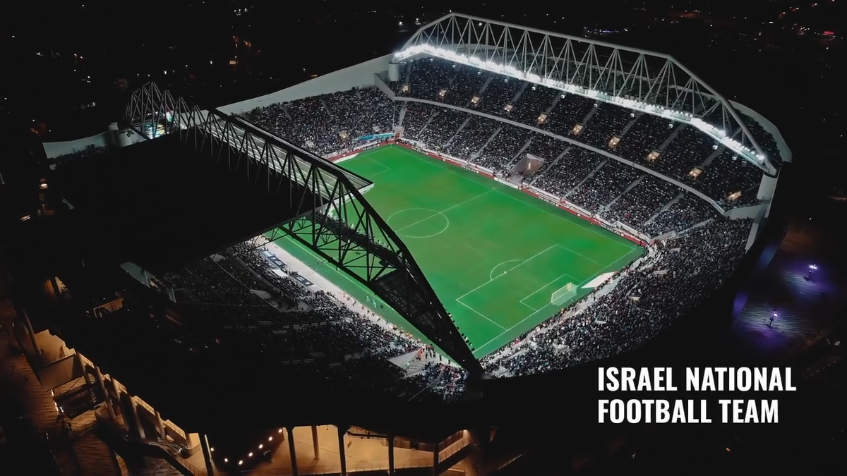 NWT 2022/24 Israel National Football Team MEN Jersey Home Shirt By