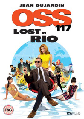 OSS 117 - Lost in Rio NEW PAL DVD Jean Dujardin France