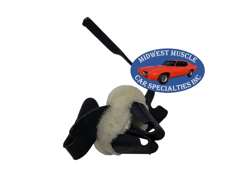 Clipes de guarnição de moldura corpo para-lama quarto capô porta porta porta porta porta balancim 1/2"-1" Ford B63 - Imagem 3 de 4