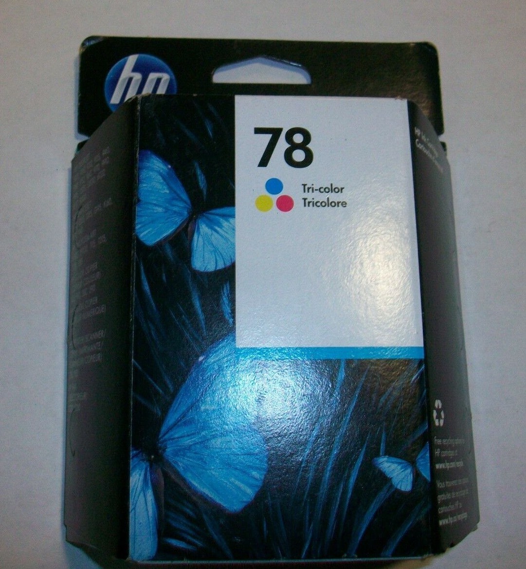 NEW SEALED! Genuine HP 78 Tri-Color Ink Cartridge (HP C6578DN) C6578D ...