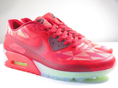 DS NIKE 2013 AIR MAX 90 ICE PACK 631748 600 GYM RED 10 DUNK FORCE