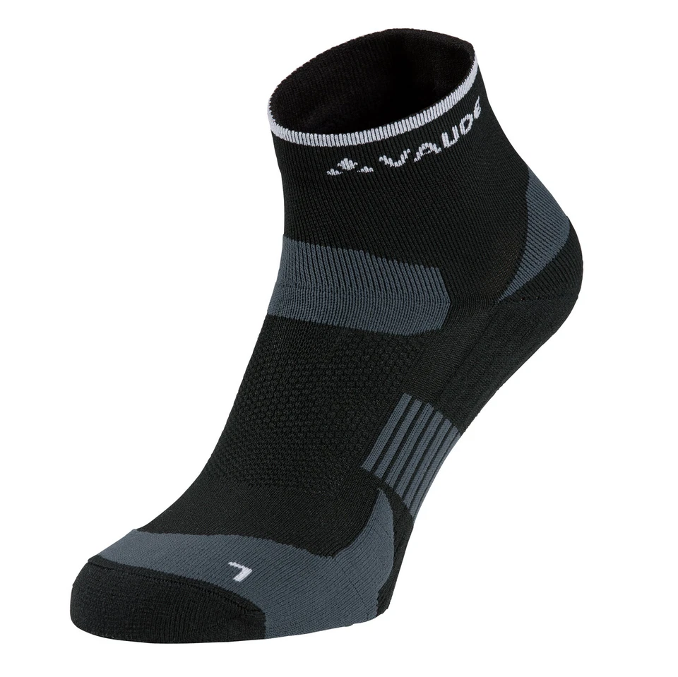 VAUDE Bike Socks Short Fahrradsocken kurz Schwarz