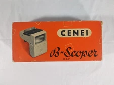 Cenei B-scoper Battery Operated Slide Viewer Vintage German