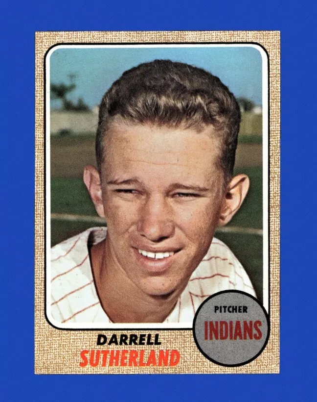 Darrell Sutherland trading card