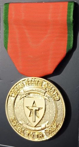 GOLD TXSG Commanding General's Individual Award Medal - Moiré or Cotton