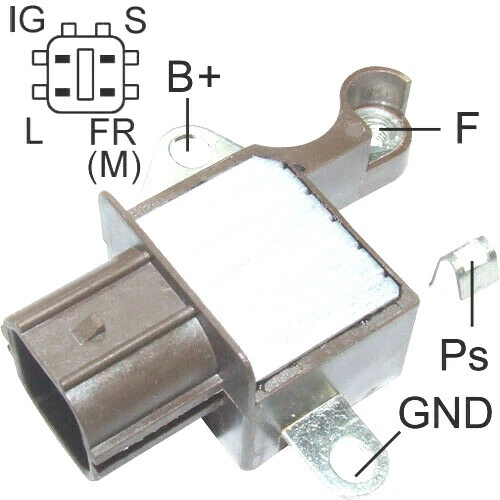 NUEVO REGULADOR DE TENSIÓN 126600-3000, IN6300 Foto 3 de 3