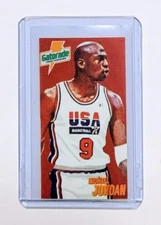 Michael Jordan 1992 Team USA Basketball Gatorade Red Sticker #9 Chicago Bulls 