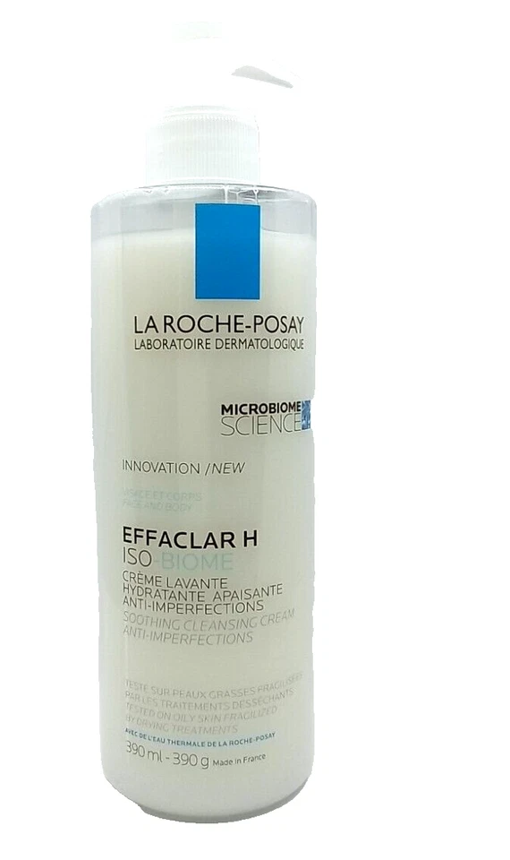LA ROCHE-POSAY La Roche Posay EFFACLAR H ISO-BIOME REINIGUNGSCREME, 390 ml, PZN 17862160