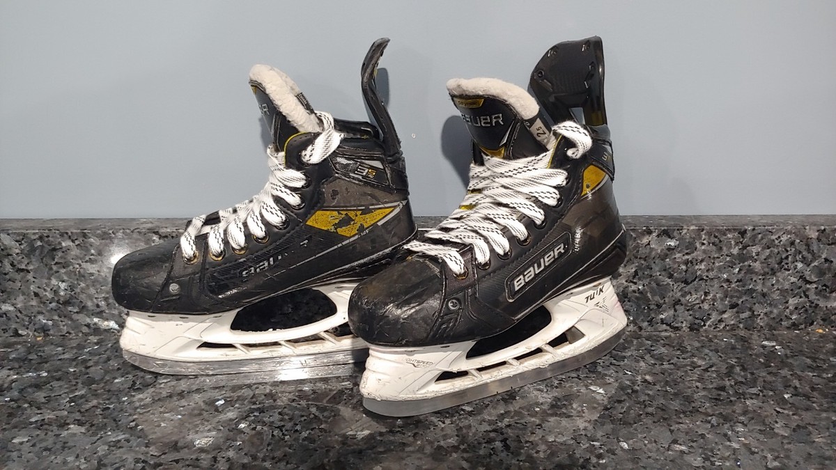 Used Bauer Supreme 3S Pro Size 6 Fit 1 Ice Hockey Skates (Shoe Size 7.5) Bauer Supreme 3S Inline Roller Conversion Hockey Skates  main image 3