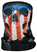 Multifunktionstuch Schlauchschal Bandana Maske Biker Motorrad Totenkopf Halstuch