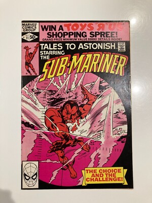 Tales to Astonish - Sub-Mariner #11 (1980) very good condition