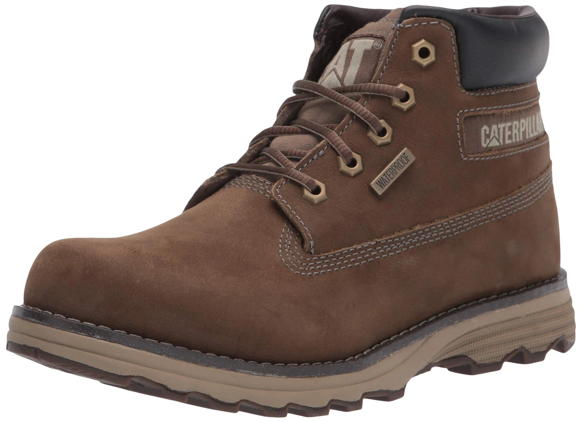 Cat Footwear Men s Founder WP TX Construction Boot Gravity Grey