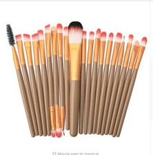 20 pcs Makeup Brush Set tools Make-up Toiletry Kit Wool Make Up Brush Set Choice