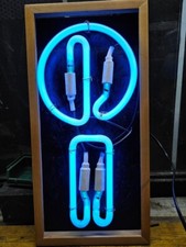 INSEGNA VINTAGE RECUPERO NEON ARREDO INDUSTRIALE MODERNARIATO i