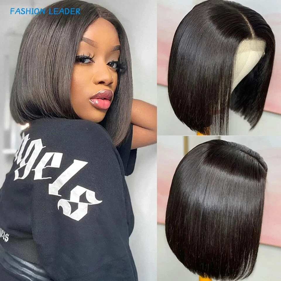 Short wigs top with closure