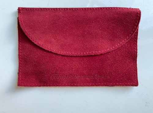 Cartier International Service Red Suede 