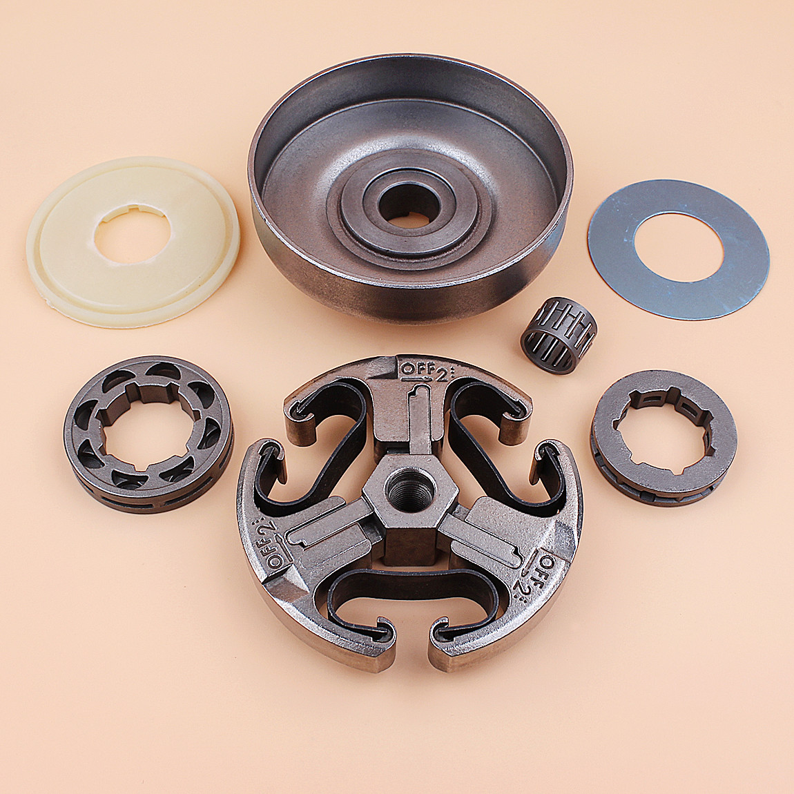 3/8 "7T Catena Frizione Driver Pignone Tamburo Per Husqvarna 61 - Foto 5