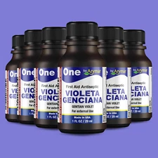 Arymar Violeta Genciana First Aid Antiseptic for Wounds, 1 fl oz (6-Pack)