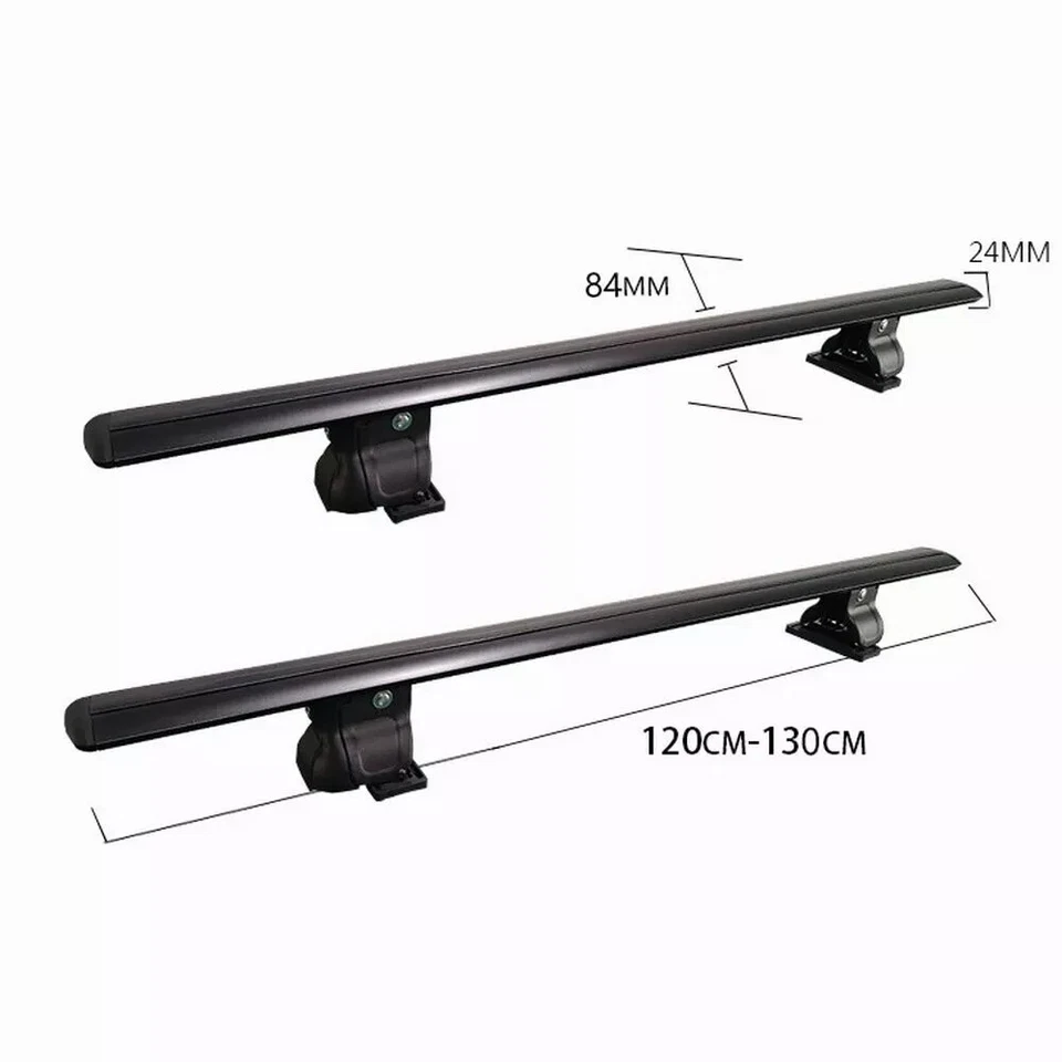 Barra transversal de 2 piezas para portaequipajes con riel de techo Ford Mustang Mach-E 2021-2025 Foto 2 de 4