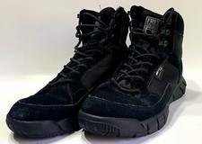 Free Soldier Mens Tactical Boots Black Lace Up Size 7