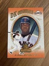 2002 Donruss Baseball DK ORIGINALS Diamond Kings BARRY BONDS #d 341/1k DK-13 SP