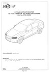 <!--F#f_0-->05/07/06 HOLDEN VE HSV R8 GTS COMMODORE HEADLIGHT COVERS FITTING INSTRUCTIONS<!--F/-->