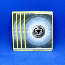 Pokémon Basic Metal Energy SWSH09: Brilliant Stars Regular (x4) 2022