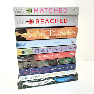 10x Fantasy Magic YA Teen Mixed Author Book Bundle Ally Condie Matched Reached