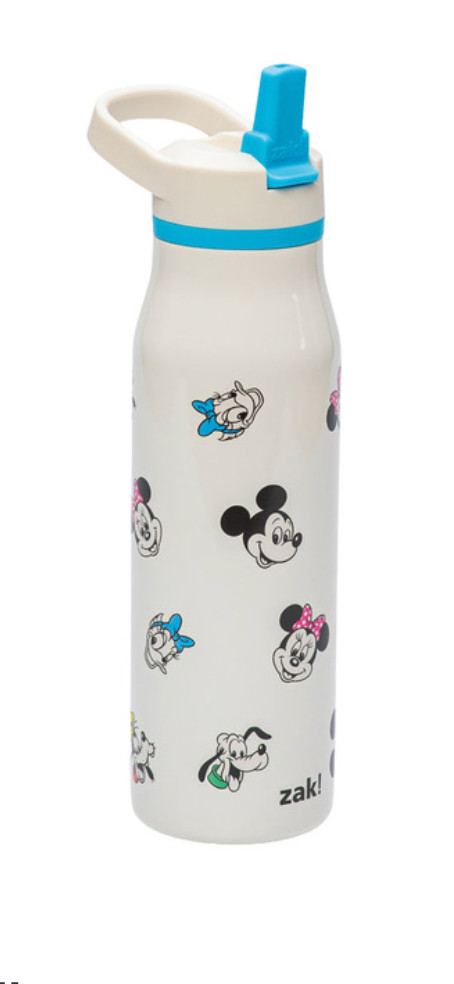 Zak! Disney Character Mickey & Friends Stainless Steel Bottl