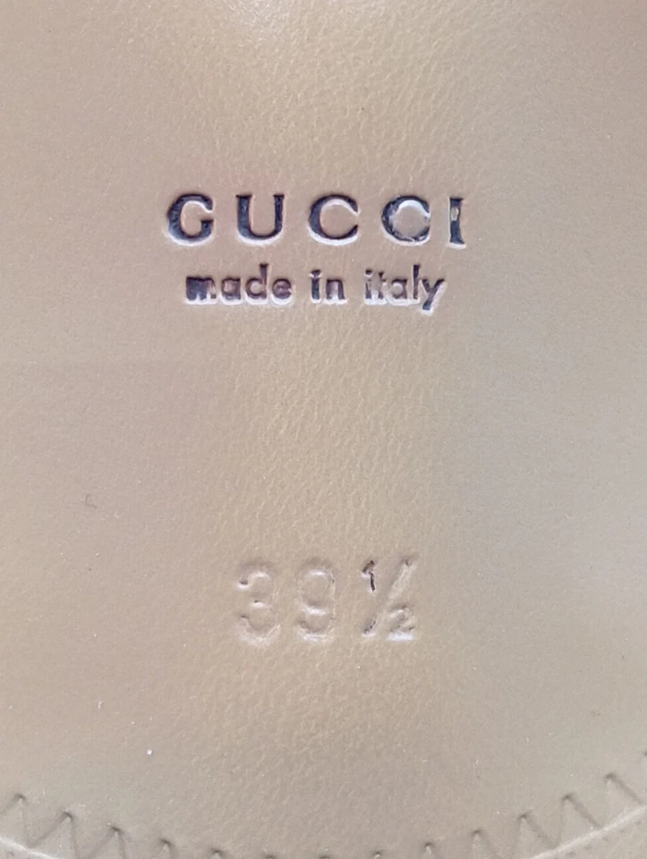 GUCCI Chaussures Mary Jane Dames Chaussures basses T EU 39,5 noir - Photo 4/4