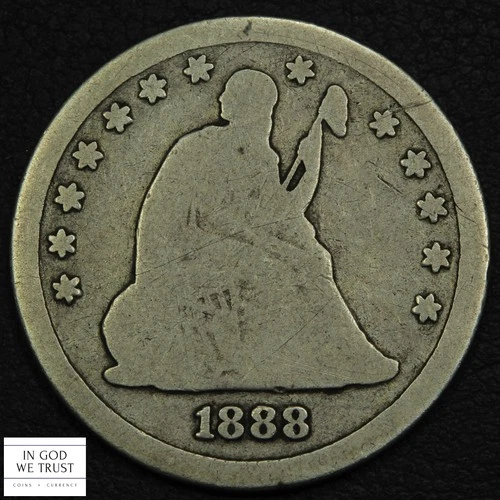 1888-S Seated Liberty Quarter — photo from another recent sale