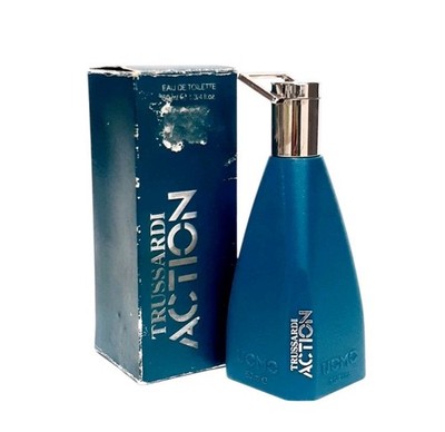 Vintage Trussardi Action 13/4 oz Eau de Toilette SEE DESCRIPTION