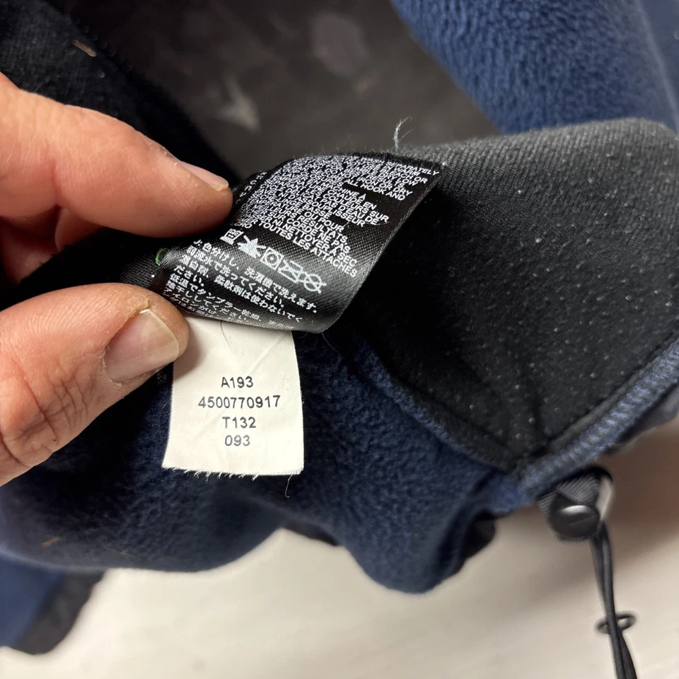 The North Face Retro Denali Jacket Mens L Blue Fleece Full Zip Polartec - Image 4 of 4