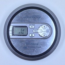 Magnavox 100 ESP CD MP3 Player FM Tuner Jogproof FM Work CD does not FOR PARTS