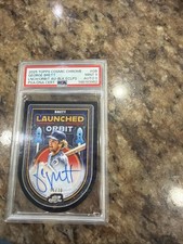 2025 Topps Cosmic Chrome George Brett Launch Into Orbit Black /10 Auto 