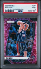 2024-25 Panini Prizm Basketball Legends Yao Ming Plum Blossom /8 #284 PSA 9