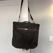 Samsonite Suit Carrier Case Garment Bag Hanger Expandable Luggage Shoulder Strap