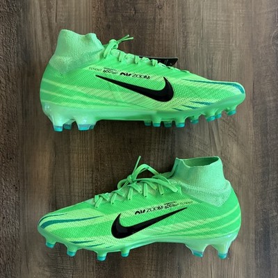 Nike Mercurial Superfly 9 Elite AG Soccer Cleats Men Sz 7 Green