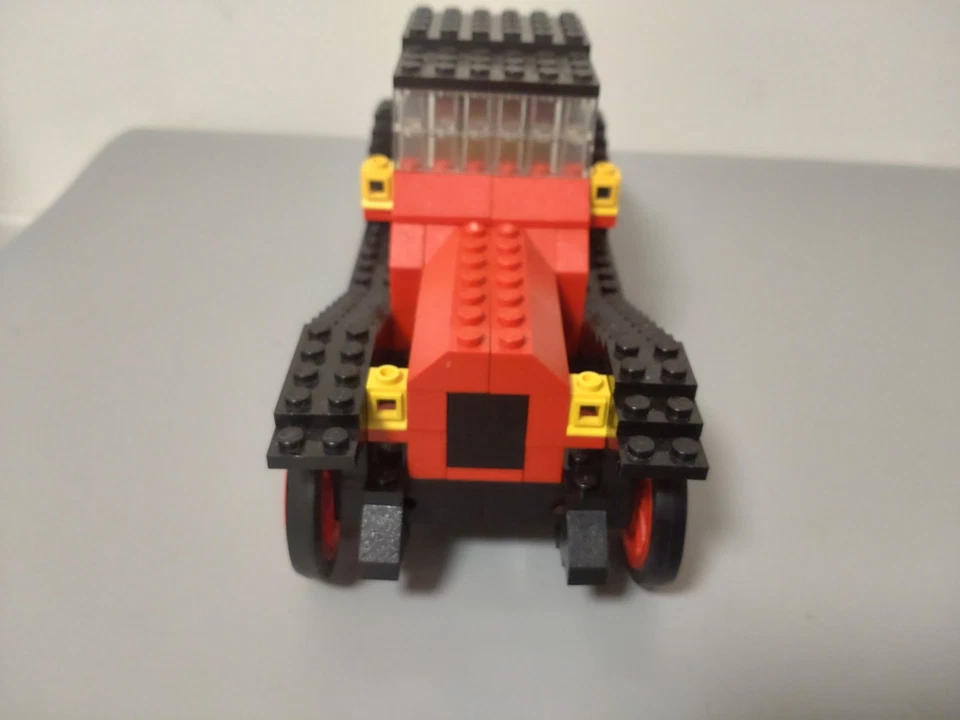 Lego 390 Auto Oldtimer rot Cadillac 100% KOMPLETT TOP ZUSTAND - Bild 3 von 4