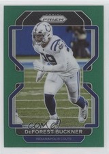 2021 Panini Prizm Green Prizm DeForest Buckner #26 6zh