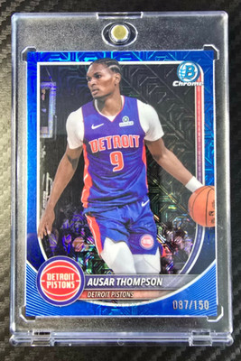 Ausar Thompson  - 2025-26 Topps Bowman Chrome - 087/150 - Blue parallel