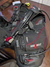SeaQuest i3 pro QD BCD Medium, with aqualung Air Source 2 integrated alt Reg
