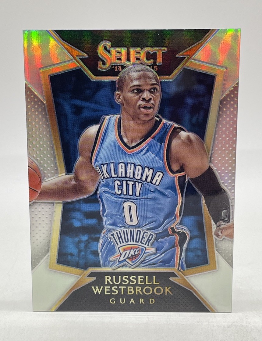 2014-15 Panini Select Concourse Silver Prizm #78 Russell Westbrook OKC Thunder