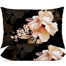 King Size Pillow Cases Set of 2, Ultra Soft Double Brushed Microfiber Pillowc...