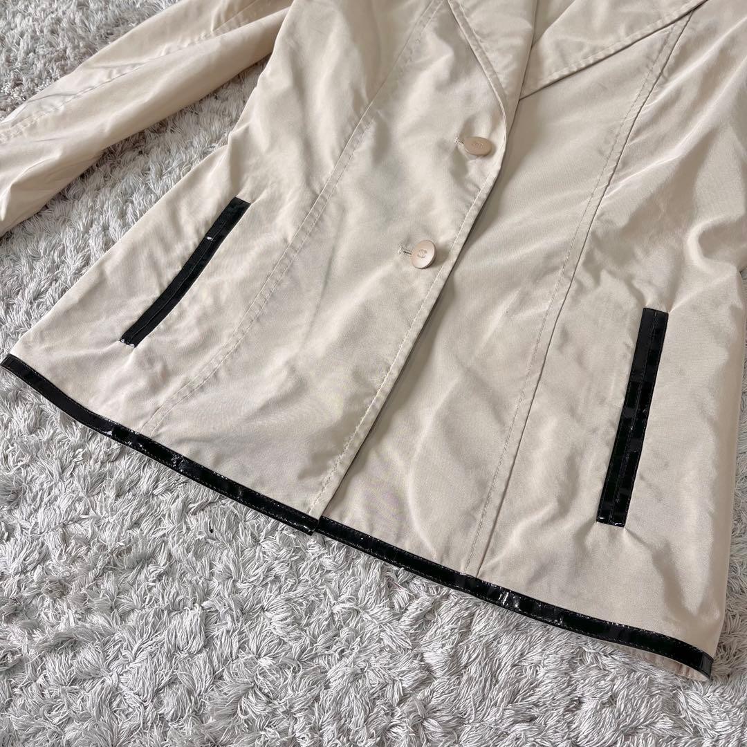 CHANEL Matelasse Coco Mark Button Jacket Quilted … - image 6