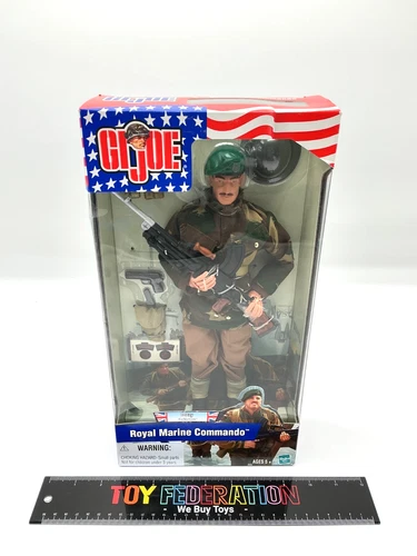 Hasbro GI Joe D-Day Collection ROYAL MARINE COMMANDO 12 Inch Action Figure