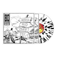 883 - NORD SUD OVEST EST - LP SPLATTER VERSION 1993  NUOVO SIGILLATO  LIMITED