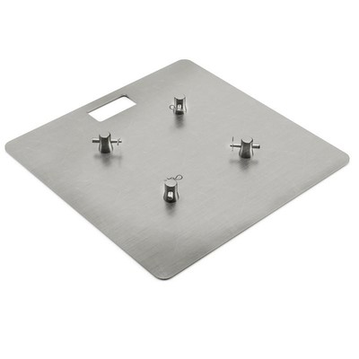 Alutruss F34 GRUNDPLATTE 600 x 600 mm Grundplatte für Quad Traversen