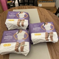 Womens Protective Underwear-Medium  60ct total Amazon basics 