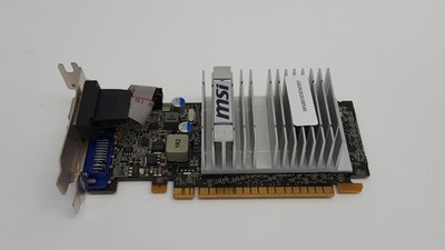 MSI Nvidia GeForce 8400 GS 1 GB DDR3 PCI-E x16 Low Profile Video Card